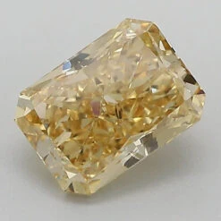 1.51Ct Vivid Yellow SI1 GCAL Certified Radiant Lab Grown Diamond(Diamond 24 321241203)