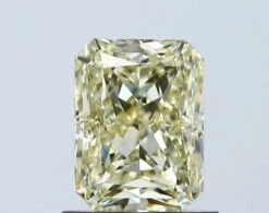 1.05Ct Intense Yellow VS2 IGI Certified Radiant Lab Grown Diamond(Diamond 24 671433292)