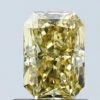 1.02Ct Vivid Yellow VS2 IGI Certified Radiant Lab Grown Diamond(Diamond 24 679517374)