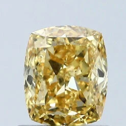 1.03Ct Vivid Yellow VVS2 IGI Certified Cushion Lab Grown Diamond(Diamond 24 678508528)