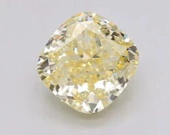 3.05Ct Intense Yellow VS1 IGI Certified Cushion Lab Grown Diamond(Diamond 24 595380964)