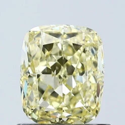 1.04Ct Intense Yellow VS1 IGI Certified Cushion Lab Grown Diamond(Diamond 24 675590663)