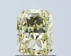 1.08Ct Fancy Yellow VVS2 IGI Certified Radiant Lab Grown Diamond(Diamond 24 671433509)