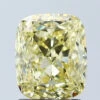 2.06Ct Intense Yellow VS1 IGI Certified Cushion Lab Grown Diamond(Diamond 24 678508546)