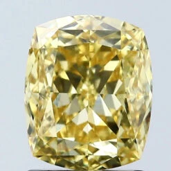 2.08Ct Vivid Yellow VS2 IGI Certified Cushion Lab Grown Diamond(Diamond 24 675592250)