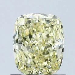 1.03Ct Intense Yellow VVS2 IGI Certified Cushion Lab Grown Diamond(Diamond 24 678506936)