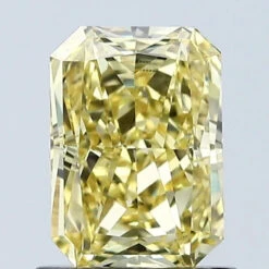 1.06Ct Vivid Yellow VVS2 IGI Certified Radiant Lab Grown Diamond(Diamond 24 678569657)