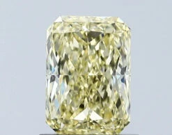 1.07Ct Intense Yellow VVS2 IGI Certified Radiant Lab Grown Diamond(Diamond 24 671433548)