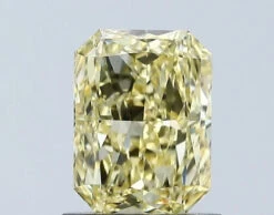 1.04Ct Vivid Yellow VS1 IGI Certified Radiant Lab Grown Diamond(Diamond 24 671433500)