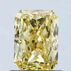 1.02Ct Vivid Yellow VVS2 IGI Certified Radiant Lab Grown Diamond(Diamond 24 680558049)