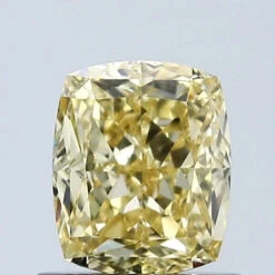 1.02Ct Intense Yellow VS1 IGI Certified Cushion Lab Grown Diamond(Diamond 24 678508694)