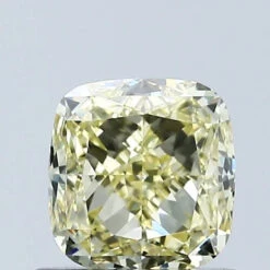 1.02Ct Intense Yellow VVS2 IGI Certified Cushion Lab Grown Diamond(Diamond 24 679517365)