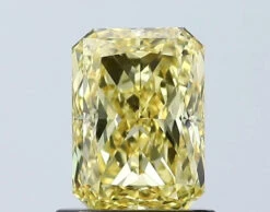 1.08Ct Vivid Yellow VS1 IGI Certified Radiant Lab Grown Diamond(Diamond 24 671433266)