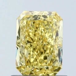 1.02Ct Vivid Yellow VS2 IGI Certified Radiant Lab Grown Diamond(Diamond 24 675592220)