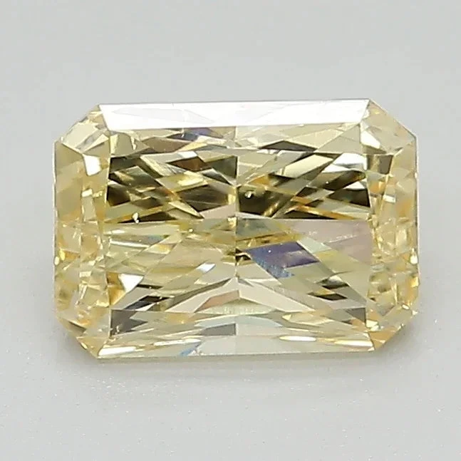 1.1Ct Fancy Yellow SI1 GCAL Certified Radiant Lab Grown Diamond(Diamond 24 313550095) 3 1.1Ct Fancy Yellow SI1 GCAL Certified Radiant Lab Grown Diamond(Diamond 24 313550095)