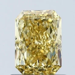 1.04Ct Vivid Yellow VVS2 IGI Certified Radiant Lab Grown Diamond(Diamond 24 678508576)
