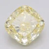 3.08Ct Intense Yellow VS2 IGI Certified Cushion Lab Grown Diamond(Diamond 24 595380956)