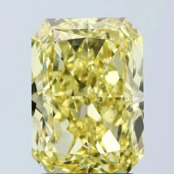 3.05Ct Vivid Yellow VS1 IGI Certified Radiant Lab Grown Diamond(Diamond 24 677508432)