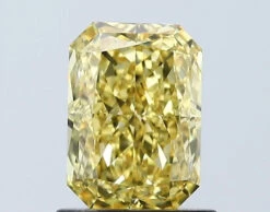 1.08Ct Vivid Yellow VVS2 IGI Certified Radiant Lab Grown Diamond(Diamond 24 671433259)