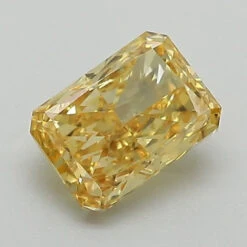 1.04Ct Fancy Yellow VS2 IGI Certified Radiant Lab Grown Diamond(Diamond 24 546201260)