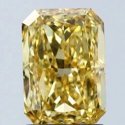 2.08Ct Vivid Yellow VS1 IGI Certified Radiant Lab Grown Diamond(Diamond 24 678509016)