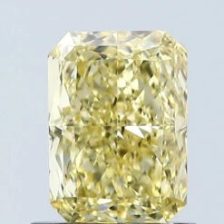 1.01Ct Vivid Yellow VVS2 IGI Certified Radiant Lab Grown Diamond(Diamond 24 678509007)