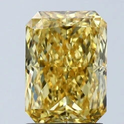 2.06Ct Vivid Yellow VS1 IGI Certified Radiant Lab Grown Diamond(Diamond 24 678506870)
