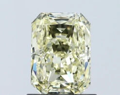 1.07Ct Fancy Yellow VVS2 IGI Certified Radiant Lab Grown Diamond(Diamond 24 671433208)