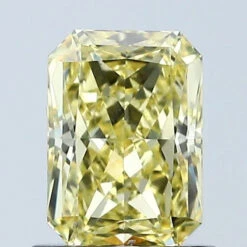 1.03Ct Vivid Yellow VS2 IGI Certified Radiant Lab Grown Diamond(Diamond 24 677508277)