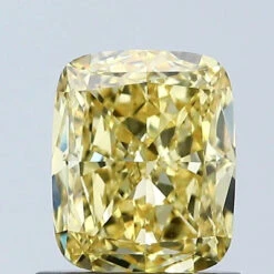 1.05Ct Vivid Yellow VS1 IGI Certified Cushion Lab Grown Diamond(Diamond 24 678589669)
