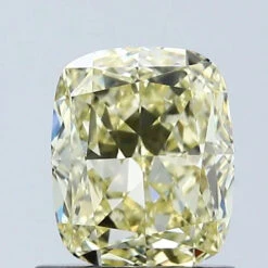 1.07Ct Fancy Yellow VVS2 IGI Certified Cushion Lab Grown Diamond(Diamond 24 678506938)