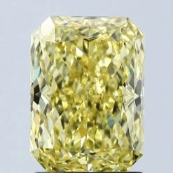 2.05Ct Vivid Yellow VVS2 IGI Certified Radiant Lab Grown Diamond(Diamond 24 678526150)