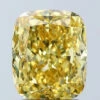 3.07Ct Vivid Yellow VVS2 IGI Certified Cushion Lab Grown Diamond(Diamond 24 678508961)