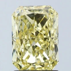 2.09Ct Vivid Yellow VS1 IGI Certified Radiant Lab Grown Diamond(Diamond 24 678569699)