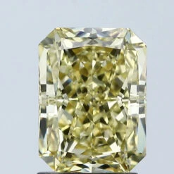 2.05Ct Intense Yellow VS1 IGI Certified Radiant Lab Grown Diamond(Diamond 24 671447308)
