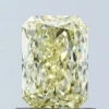 1.02Ct Intense Yellow VS1 IGI Certified Radiant Lab Grown Diamond(Diamond 24 671433235)