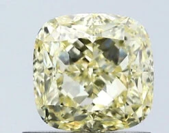 1.03Ct Intense Yellow VS1 IGI Certified Cushion Lab Grown Diamond(Diamond 24 671438980)