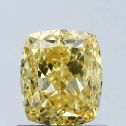 1.07Ct Vivid Yellow VS1 IGI Certified Cushion Lab Grown Diamond(Diamond 24 679512823)