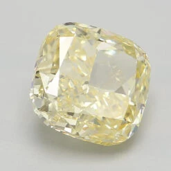 3.28Ct Intense Yellow VS1 IGI Certified Cushion Lab Grown Diamond(Diamond 24 607348221)