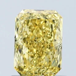 1.02Ct Vivid Yellow VVS2 IGI Certified Radiant Lab Grown Diamond(Diamond 24 678506900)