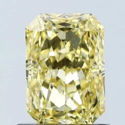 1.03Ct Vivid Yellow VS1 IGI Certified Radiant Lab Grown Diamond(Diamond 24 678569650)