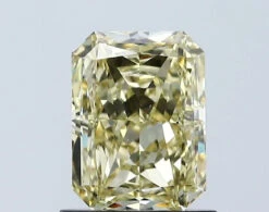 1.08Ct Intense Yellow VS1 IGI Certified Radiant Lab Grown Diamond(Diamond 24 671438953)