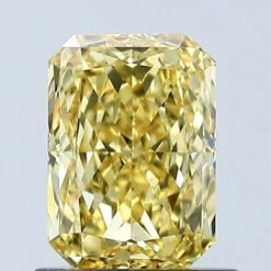 1.04Ct Vivid Yellow VS1 IGI Certified Radiant Lab Grown Diamond(Diamond 24 678526145)