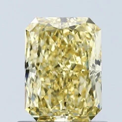 1.05Ct Vivid Yellow VVS2 IGI Certified Radiant Lab Grown Diamond(Diamond 24 678569656)