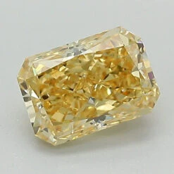 1.02Ct Intense Yellow SI1 IGI Certified Radiant Lab Grown Diamond(Diamond 24 597375157)