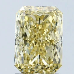 2.05Ct Intense Yellow VS1 IGI Certified Radiant Lab Grown Diamond(Diamond 24 678526148)