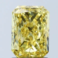 2.03Ct Vivid Yellow VS1 IGI Certified Radiant Lab Grown Diamond(Diamond 24 678508537)