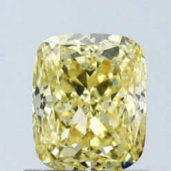 1.02Ct Vivid Yellow VS1 IGI Certified Cushion Lab Grown Diamond(Diamond 24 678508553)