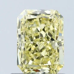 1.03Ct Intense Yellow VS2 IGI Certified Radiant Lab Grown Diamond(Diamond 24 678508987)