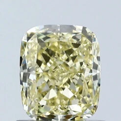 1.02Ct Intense Yellow VS1 IGI Certified Cushion Lab Grown Diamond(Diamond 24 679511761)